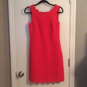 J Crew Scallop Shift Dress